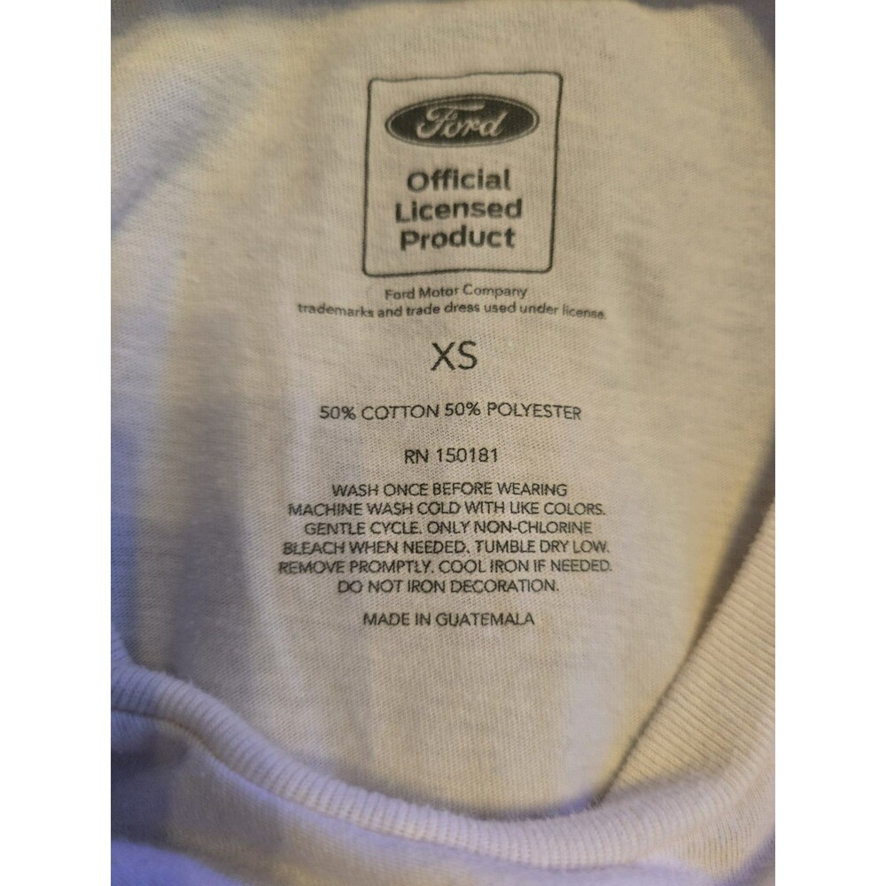 Ford Bronco Licensed Bundle – Plaid Overshirt Jacket + Graphic Tee (XS & L) - Picture 16 of 16